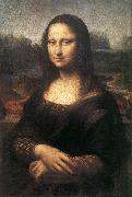 LEONARDO da Vinci Female head (La Scapigliata)  wt USA oil painting artist